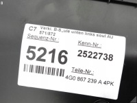 фото thumb №9, Audi a6 s6 c7 4g0 10-18 lift молдинг захист стійка b ліва перед колір 4pk