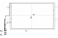 фото thumb №2, Конденсатор кондиционера hart 621632 mazda 3 5 cr19 hart