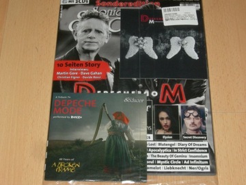 Sonic Seducer 03/2023 +2CD: наклейка DEPECHE MODE