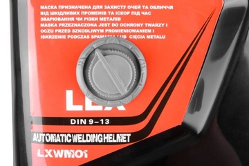 LXWM01 маска с автоматическим затемнением, автоматический козырек
