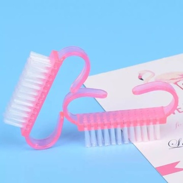 Мини-кисть для МАНИКЮРА И ПЫЛИ, розовая