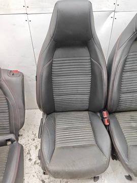 фото thumb №5, Mercedes-benz a w176 комплект сидінь сидіння водія пасажира диван зад