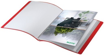Альбом предложений Leitz A4, 20 футболок из экологически чистой переработки, красный