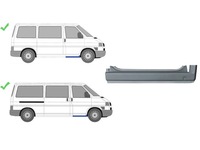 фото thumb №1, Поріг ремкомплект поріг права pod przed. двері pvw76006er