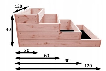 4-ЭТАЖНАЯ КЛУММА ГЕРБАР ИНСПЕКТ 120х120х40