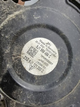 фото thumb №5, Корпус вентилятора вентилятор porsche taycan 9j1