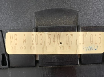 фото thumb №6, Mercedes c-klasa w203 спидометр a2035400711