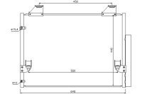 фото thumb №1, Nissens конденсатор кондиціонера toyota hilux 2.5 d-