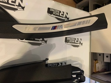 фото thumb №7, Планки накладки порогові м-пакет led bmw x5 g05 x5m f95 комплект