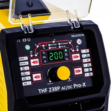 MAGNUM TIG THF 238 PRO-X Двухуровневый сварочный аппарат переменного/постоянного тока