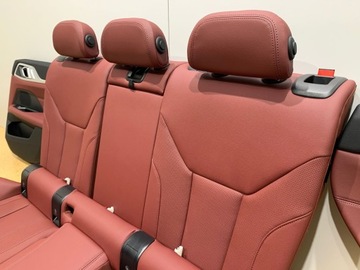 фото thumb №8, Bmw i4 4 g26 сидіння диван обшивки салон комплект 5 km!