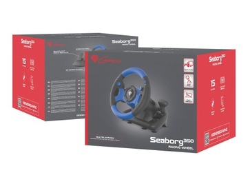 Руль NATEC NGK-1566 Genesis SEABORG 350 для ПК, консоли, NSwitch