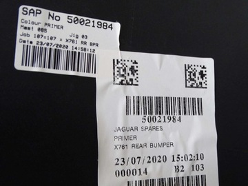 фото thumb №11, Новий оригінальний бампер задній jaguar f-pace x761 -2020 t4a7380lml