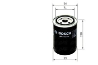 Купити Bosch фільтр оливи p5067 bosch, фото thumb