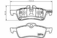 фото thumb №1, Textar тормозные колодки тормозные mini задняя cooper one 1,4-1,