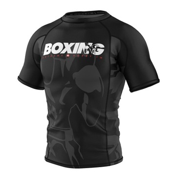 Мужской рашгард с короткими рукавами BOLD BOXING L