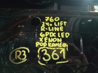 фото thumb №12, Бампер vw touareg 760 рестайлінг ксенон 6 pdc led r-line перед передній