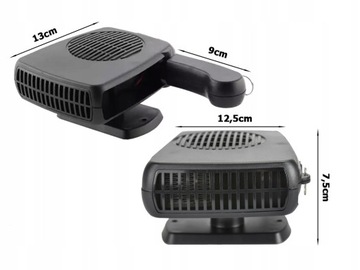 фото thumb №11, Обігрівач підігрівач тепловентилятор автомобільна радіатор do автомобіль 12v 150w