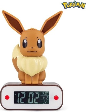 Будильник Pokémon EEVEE со светодиодной подсветкой и мотивом
