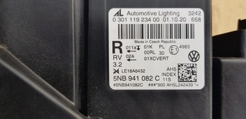 фото thumb №6, Праві повний led vw tiguan рестайлінг 5nb941082c