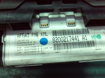 фото thumb №7, Renault vel satis спидометр 8200362522