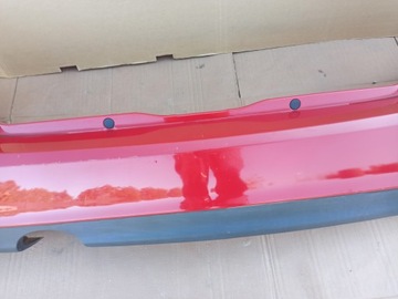 фото thumb №6, Бампер зад mercedes a-klasa w169 рестайлінг 08-12 колір 589 червоний