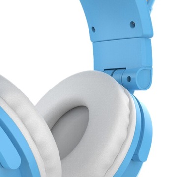 Słuchawki nauszne Bluetooth 5.0, składany zestaw słuchawkowy stereo w