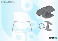 фото thumb №1, Прокладка do renault kangoo i 01-08 прокладка лобове