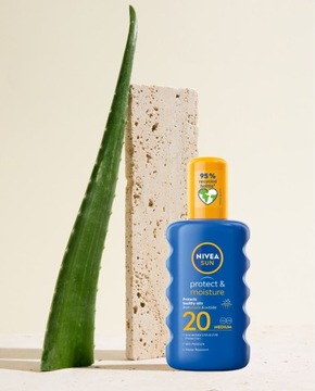 NIVEA SUN солнцезащитный лосьон SPF 20 200мл