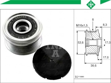 фото thumb №2, Зчеплення генератор renault koleos 2.5 hy0c. hy0