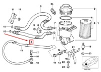 фото thumb №7, New bmw 5 e39 трубка  давлений, впускной 11421440181 1440181 оригинал