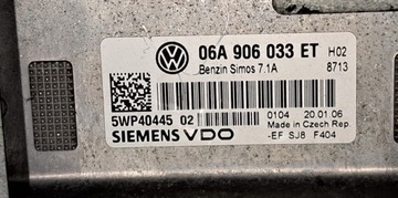 фото thumb №5, Vw touran комп'ютер блок керування двигуна 06a906033et 5wp40445