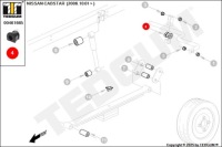 фото thumb №3, Резиновый элемент стабилизатора заднего wew nissan atleon cabstar