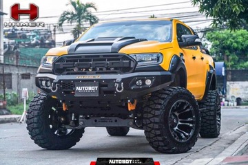 фото thumb №12, Бампер переднее стальной offroad hamer king ford ranger 2016-2022