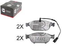 фото thumb №1, Гальмівні колодки гальмівні audi a6 11- перед a.b.s.