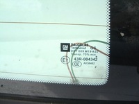 фото thumb №2, Скло кузовна праві зад opel astra j gtc 12 рік