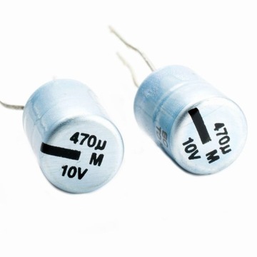 KONDENSATOR 470uF 10V Philips BC036 8X12mm 1szt