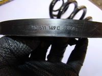 фото thumb №11, Комплект пружина задняя пружина усиленная vw t5 t6 t6.1 + подушка, подкладка