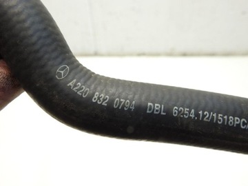 фото thumb №6, Шланг труба води mercedes w220 4.0 cdi v8 a2208320794