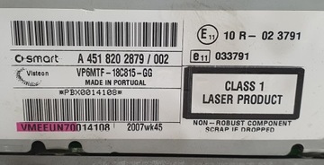 фото thumb №9, Радио cd smart fortwo ii 451 a4518202879