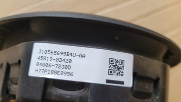 фото thumb №8, Подушка водія toyota yaris iii рестайлінг 310565699b4u-aa демонтаж оригінал