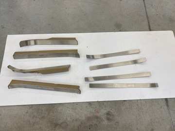 фото thumb №1, Планки пороговые накладки mercedes s w221 amg передний рестайлинг