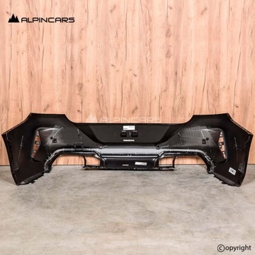 фото thumb №5, Bmw 8 f91 f92 m8 бампер задний чёрный sapphire