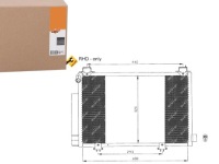 фото thumb №1, Nrf радиатор кондиционера с осушитель toyota