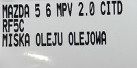 фото thumb №7, Піддон оливи масляна mazda 5 6 i mpv 2.0d citd rf5c rf7j