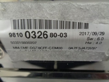 фото thumb №7, Peugeot 3008 ii дисплей радіо 9810032680