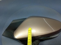 фото thumb №8, Hyundai i30 ii gd 12- дзеркало ліва eu p5n satin бурштиновий