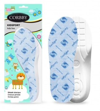 Стельки ортопедические KIDS SPORT ORTO для детей от 32 лет.