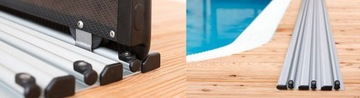 Накрытие для бассейна Klasik ClearC 1073 x 515 x 155