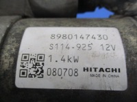 Opel zafira b 1.7cdti стартер 8980147430 hitachi проверенный в Украине, фото thumb